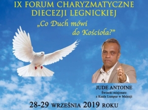 IX Forum Charyzmatyczne Diecezji Legnickiej w Polkowicach 28-29 września 2019