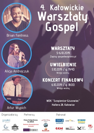 4 Katowickie Warsztaty Gospel 5-6.10.2019