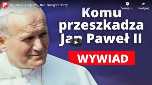 Nagonka na papieża Red. Grzegorz Górny