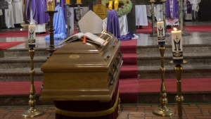 Msza św. pogrzebowa bpa Tadeusza Werno - Katedra w Koszalinie 12:00 23 12 2022